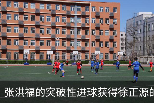 张洪福的突破性进球获得徐正源的高度评价，引发众多讨论